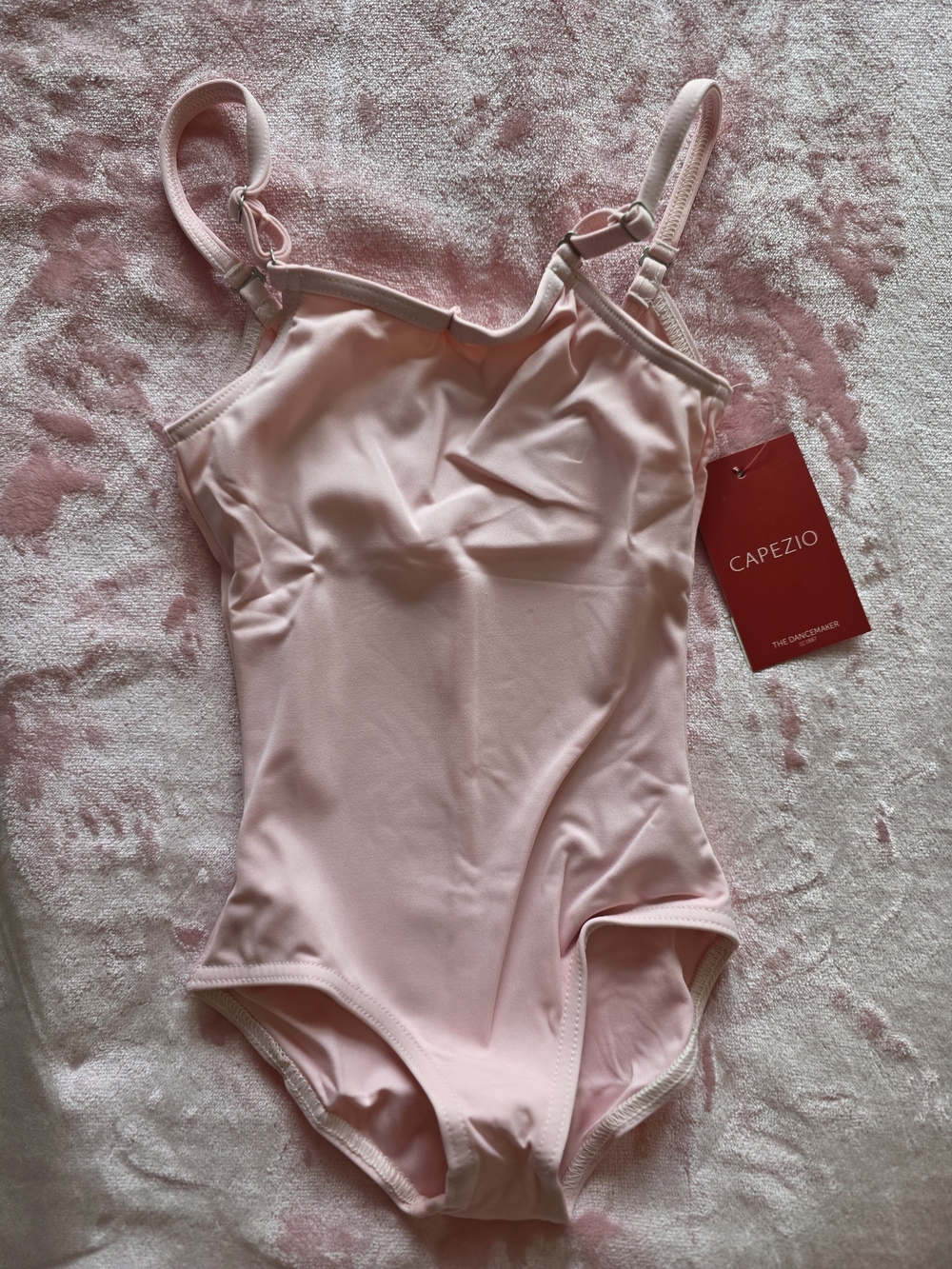 Capezio Light Pink Camisole One-Piece Dance Leotard